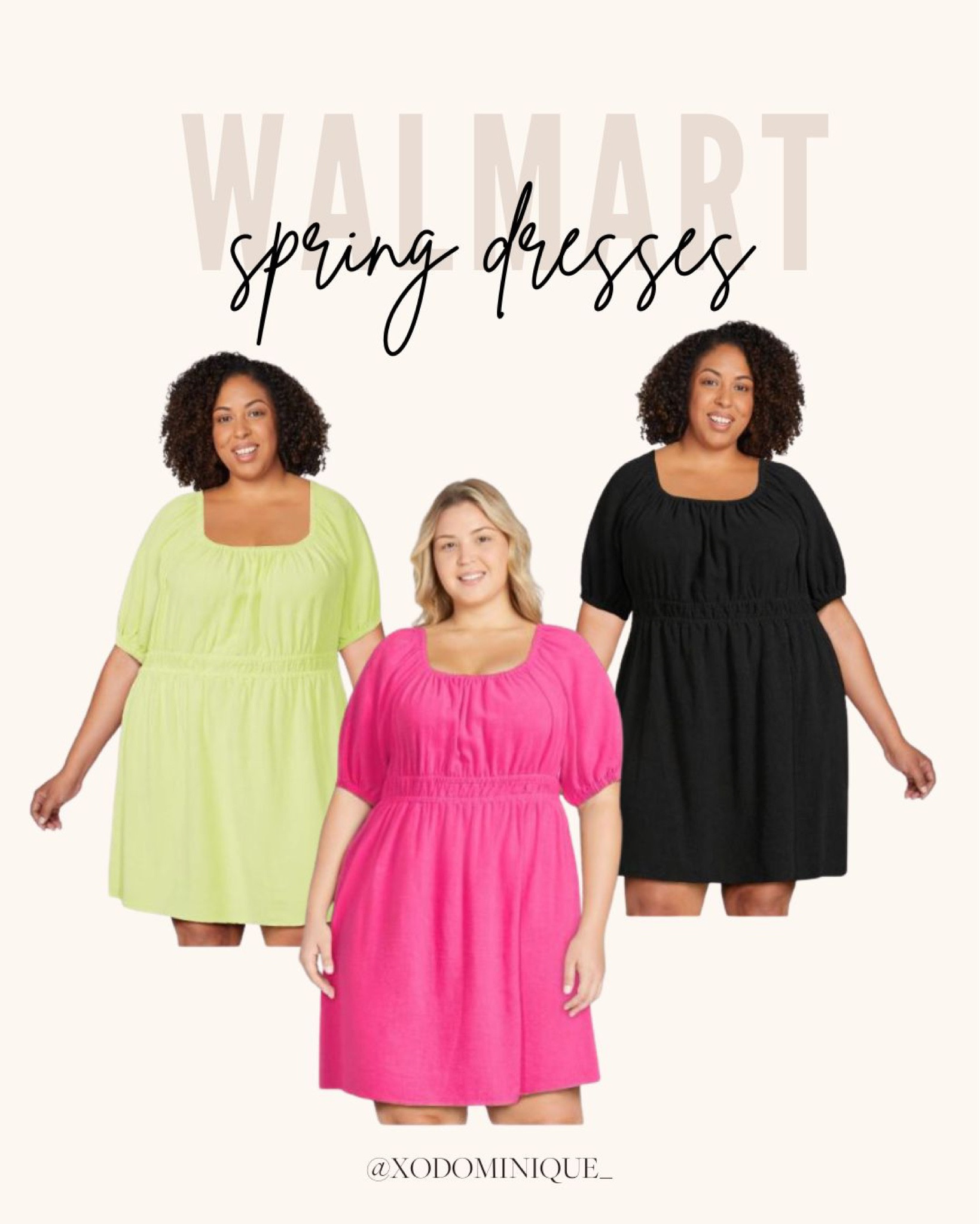 spring plus size dresses